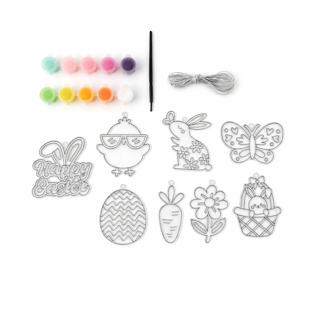 Kids Easter 8pk Easter Suncatchers